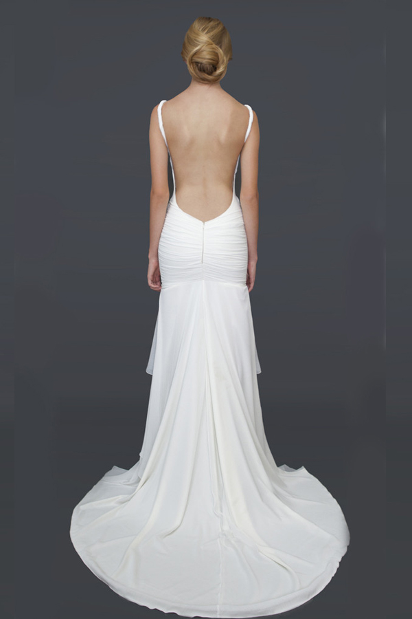 Backless Chiffon Prom Dress - Elegant And Beautiful