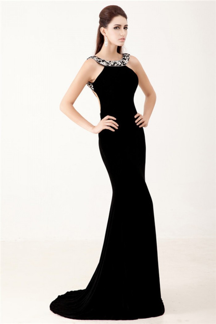 Backless Mermaid Gown - New Fashion Collection