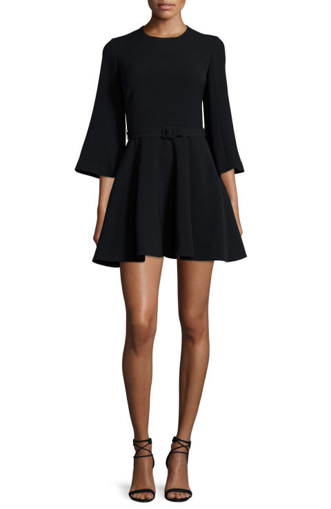 Bell Sleeve Fit And Flare Dress : Trends For Fall