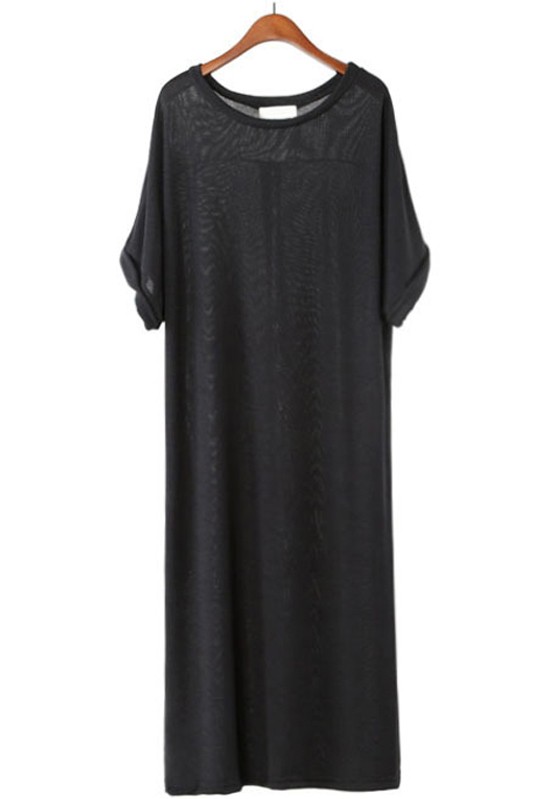 Black Loose Dress With Sleeves & Guide Of Selecting