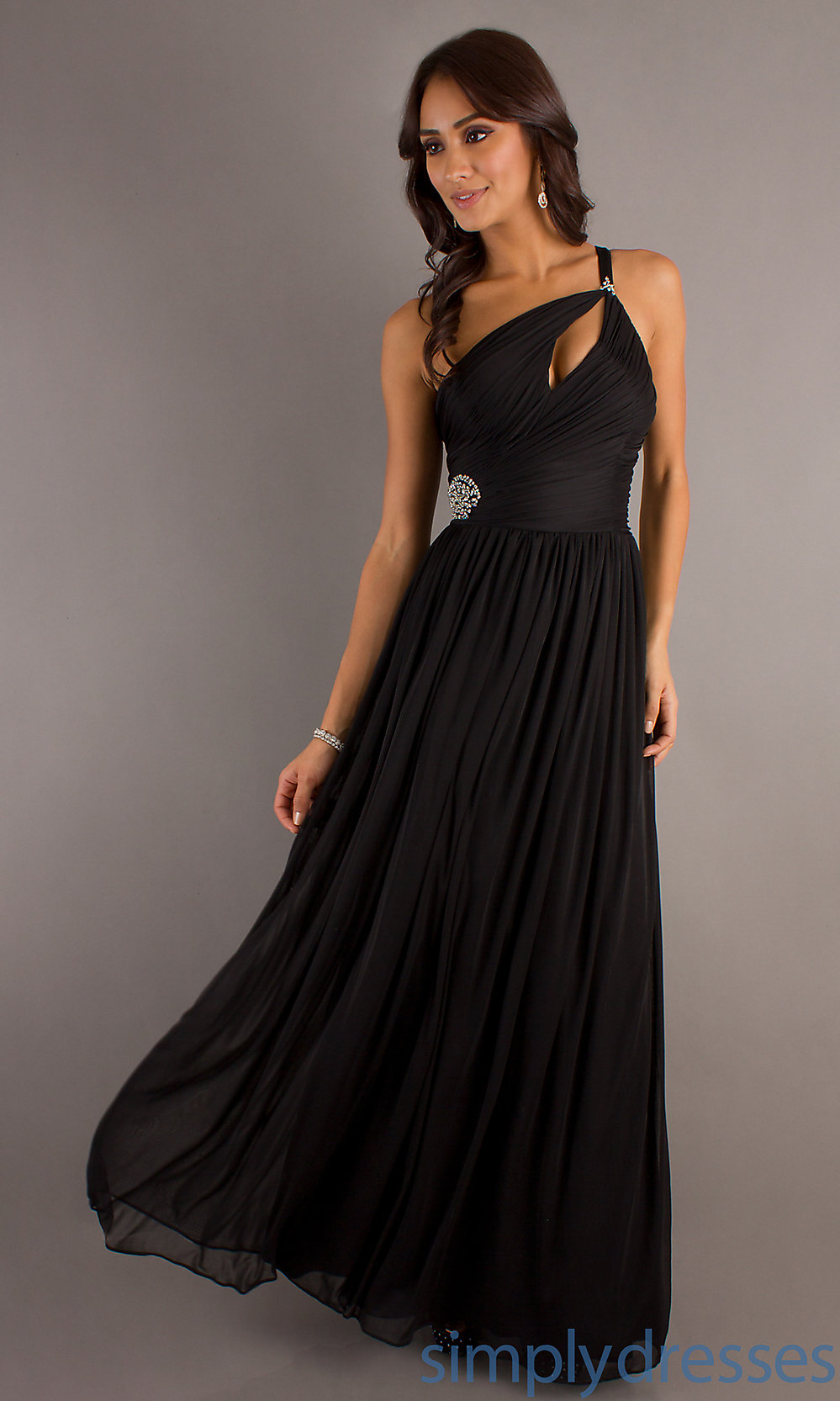 Black Simple Formal Dress & Online Fashion Review