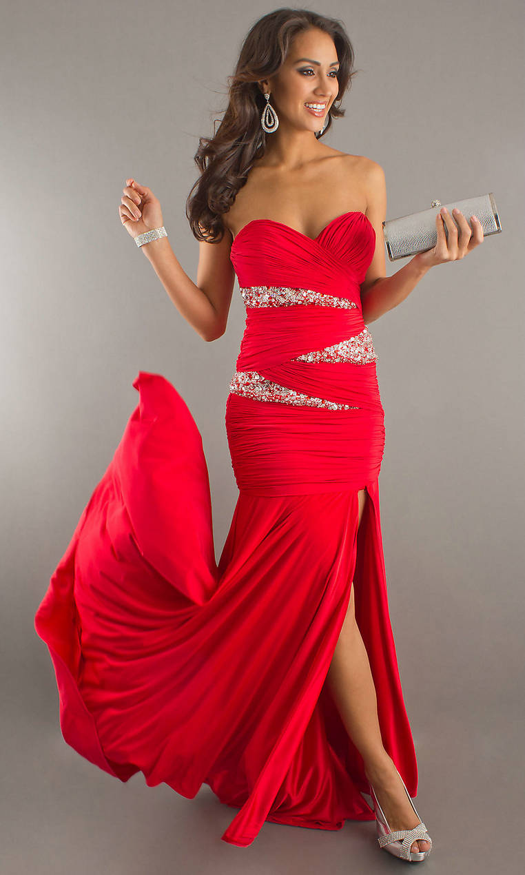 Elegant Red Bridesmaid Dresses : Clothes Review