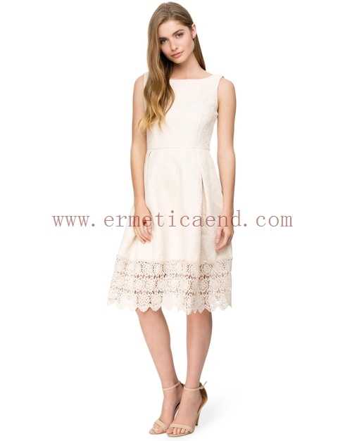 Lace Top Fit And Flare Dress & Help You Stand Out