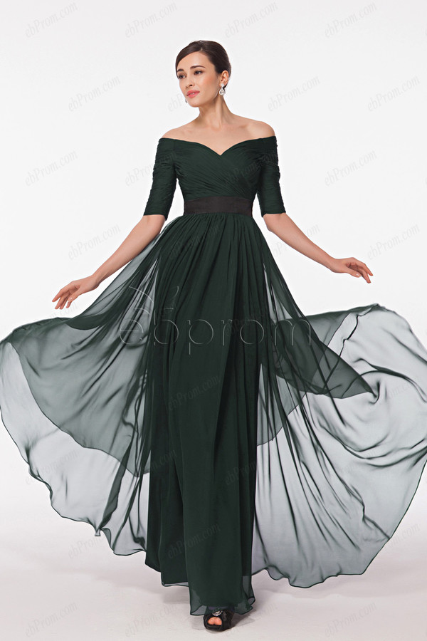 Off The Shoulder Formal Dresses With Sleeves : Popular Styles 2017