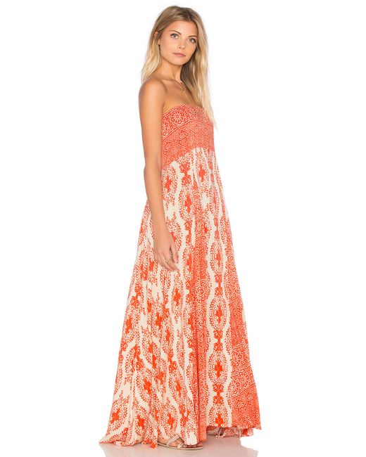 Orange Jersey Dress : Online Fashion Review