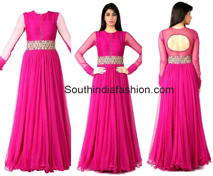 Pink Full Length Dress : Spring Style