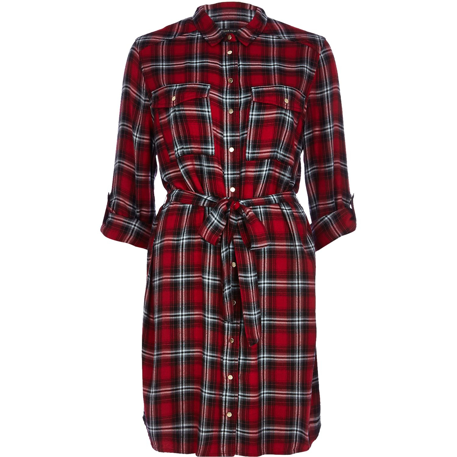 River Island Check Dress & How To Get Attention