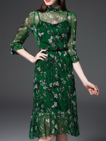 Silk Two Piece Dress And Oscar Fashion Review