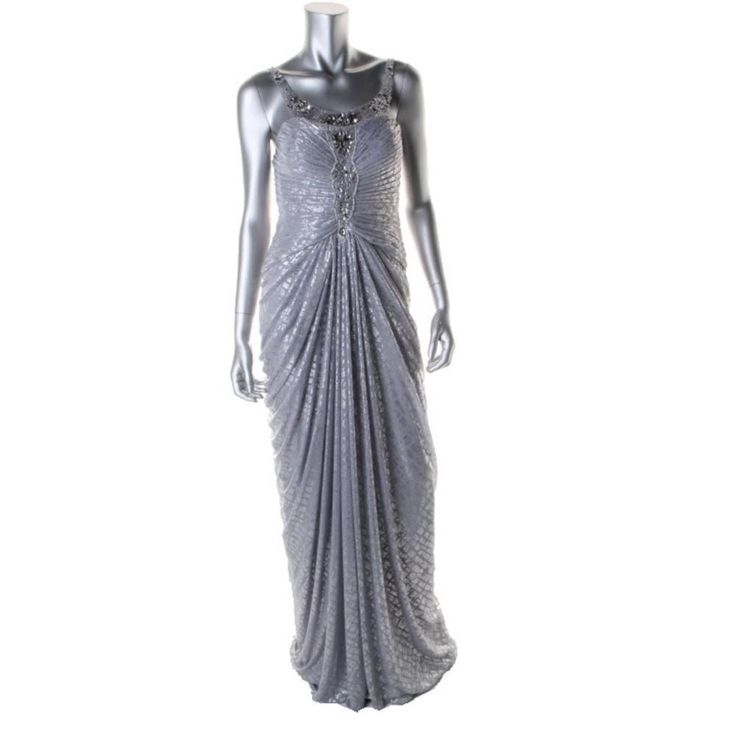 Silver Full Length Dress & 20 Great Ideas
