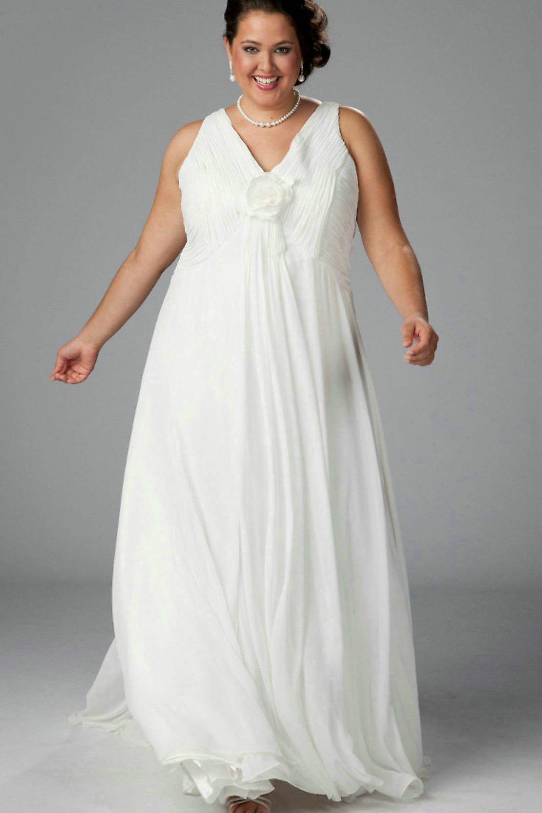 White Dresses For Graduation Plus Size : Spring Style