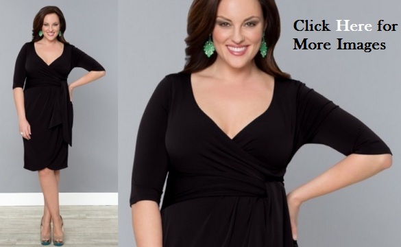 Wrap Plus Size Dress & How To Get Attention