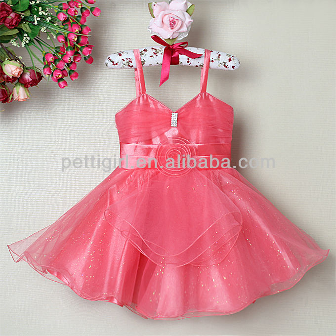 Baby Girl Red Party Dress : Beautiful And Elegant