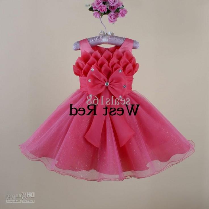 Baby Girl Red Party Dress : Beautiful And Elegant