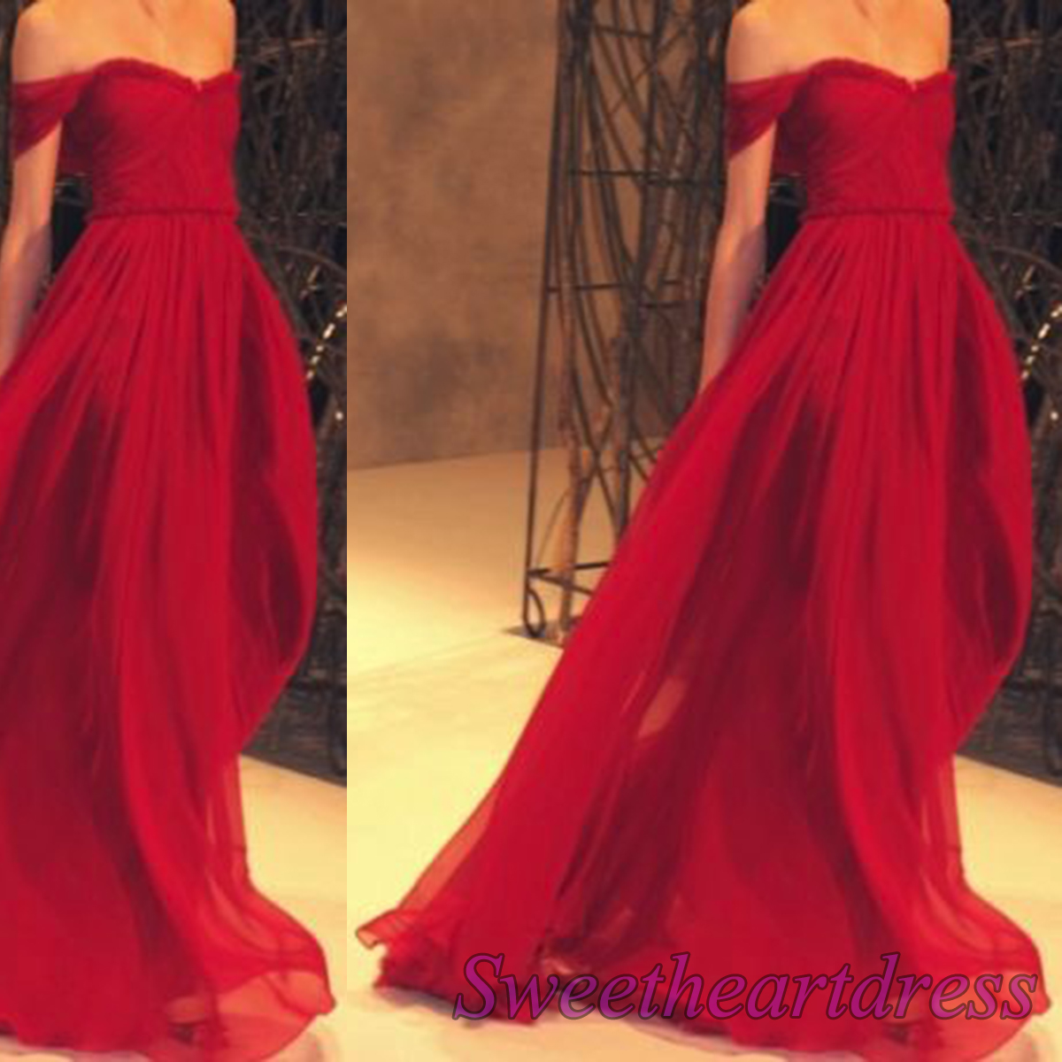 Beautiful Red Bridesmaid Dresses : Fashion Week Collections