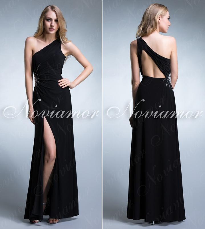 Black Long Elegant Evening Dresses And Oscar Fashion Review