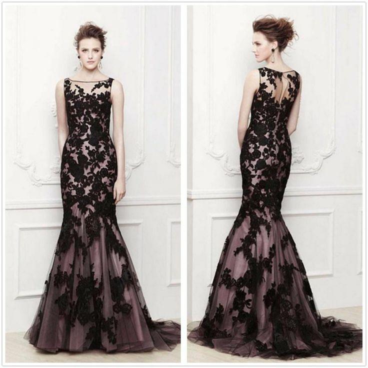 Black Long Elegant Evening Dresses And Oscar Fashion Review
