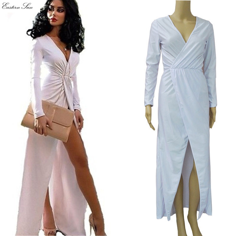Bodycon Maxi Dress White : Help You Stand Out - Dresses Ask