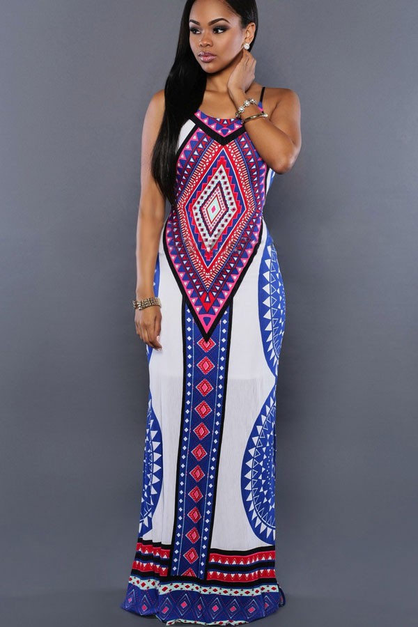 Bodycon Maxi Dress White : Help You Stand Out