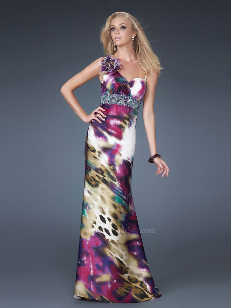 Floor Length Floral Print Dress - Clothing Brand Reviews