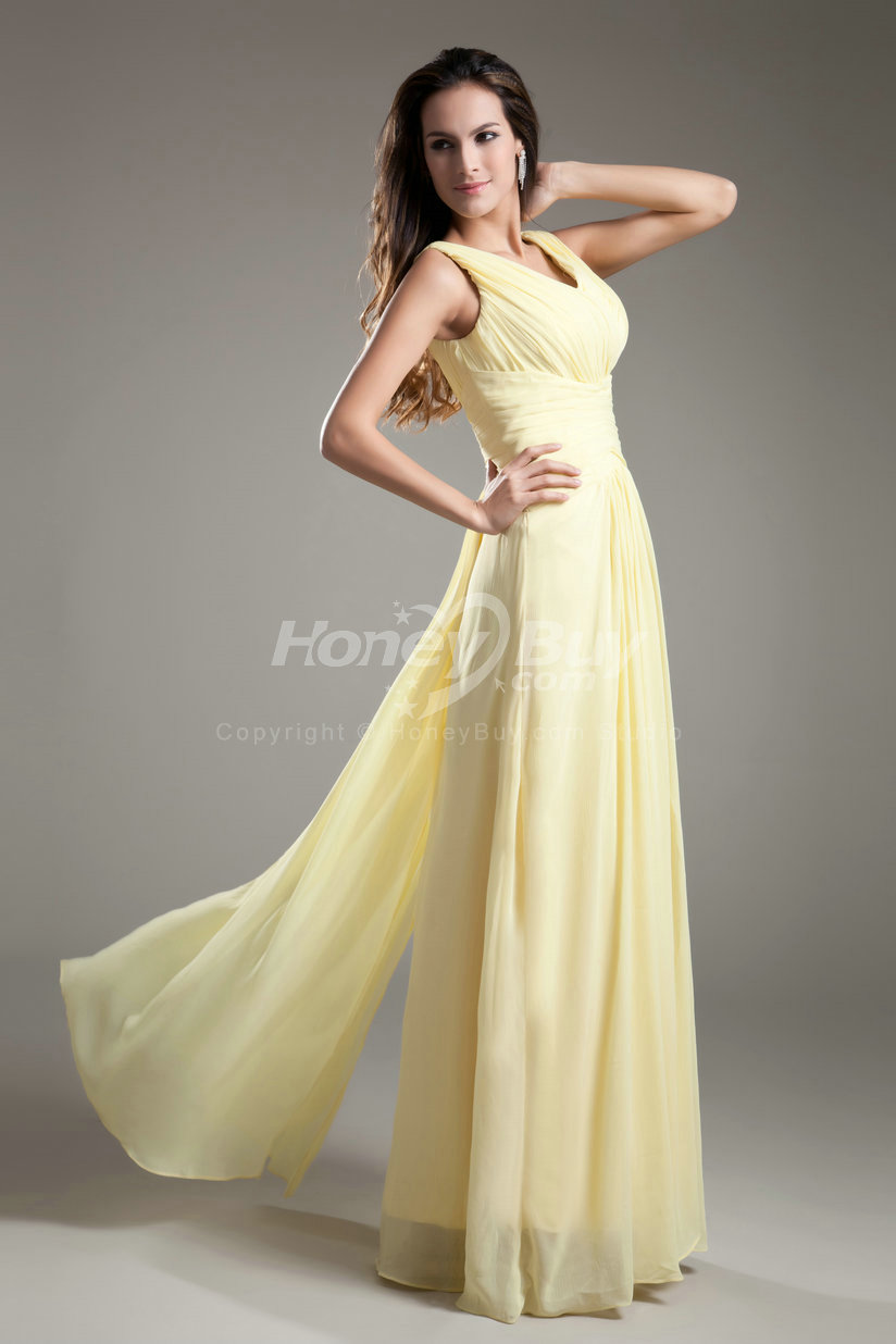 Floor Length Yellow Dress : Perfect Choices