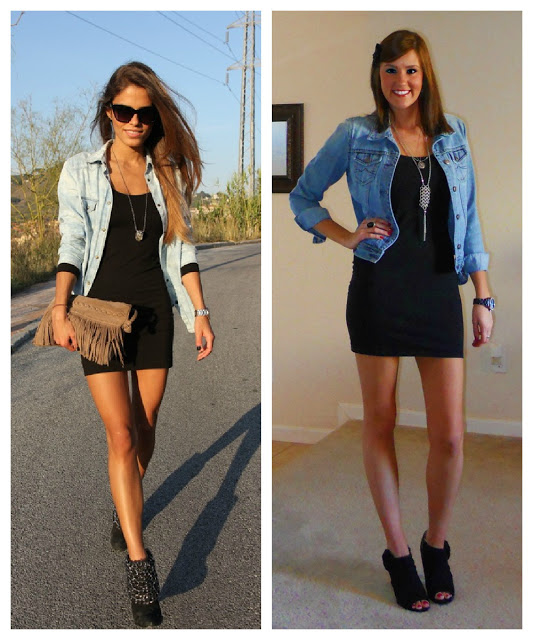 Jacket With Black Dress And Make Your Life Special