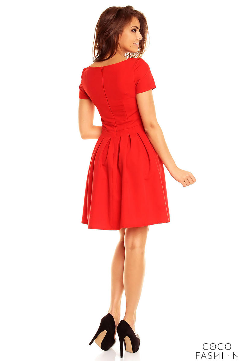 Metallic Red Dress - Clothing Brand Reviews