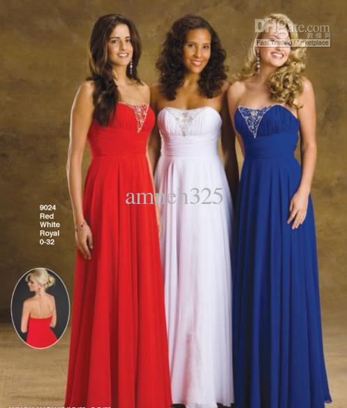 Red And Blue Bridesmaid Dresses & For Beautiful Ladies