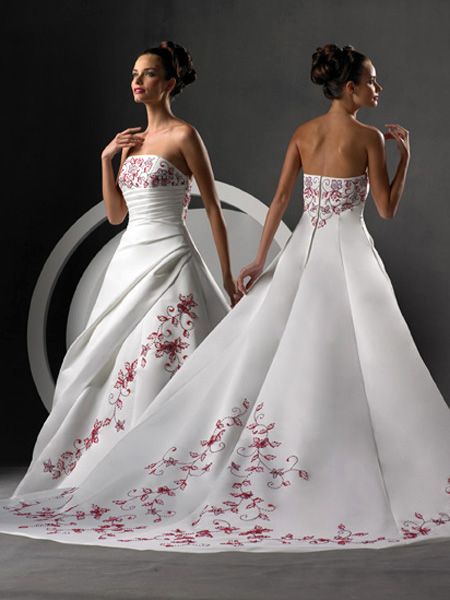 Red And White Wedding Bridesmaid Dresses & A Wonderful Start