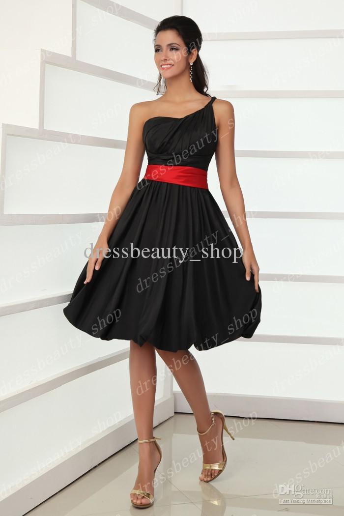 Red Black Bridesmaid Dresses : Be Beautiful And Chic