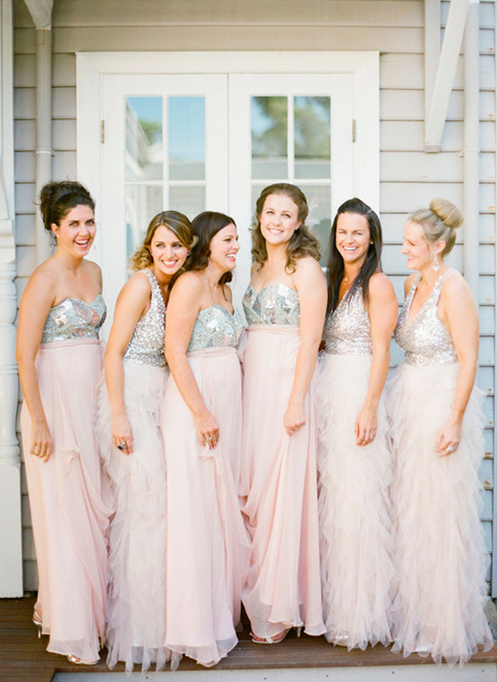 Shades Of Blush Bridesmaid Dresses & Make You Look Like A Princess