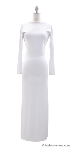 White Dress Full Length : How To Look Good 2017-2018