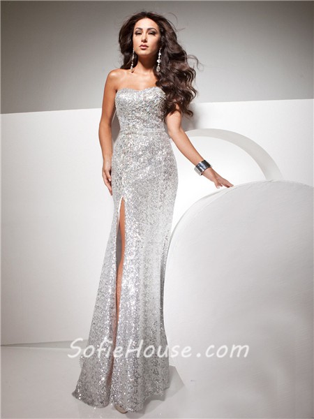 White Sparkly Dress Long & Guide Of Selecting
