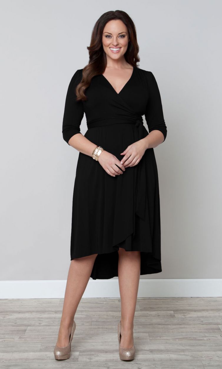 Wrap Plus Size Dress & How To Get Attention - Dresses Ask