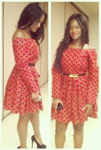 short gown styles for ankara